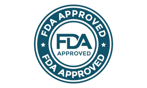 FDA registered facility approval badge